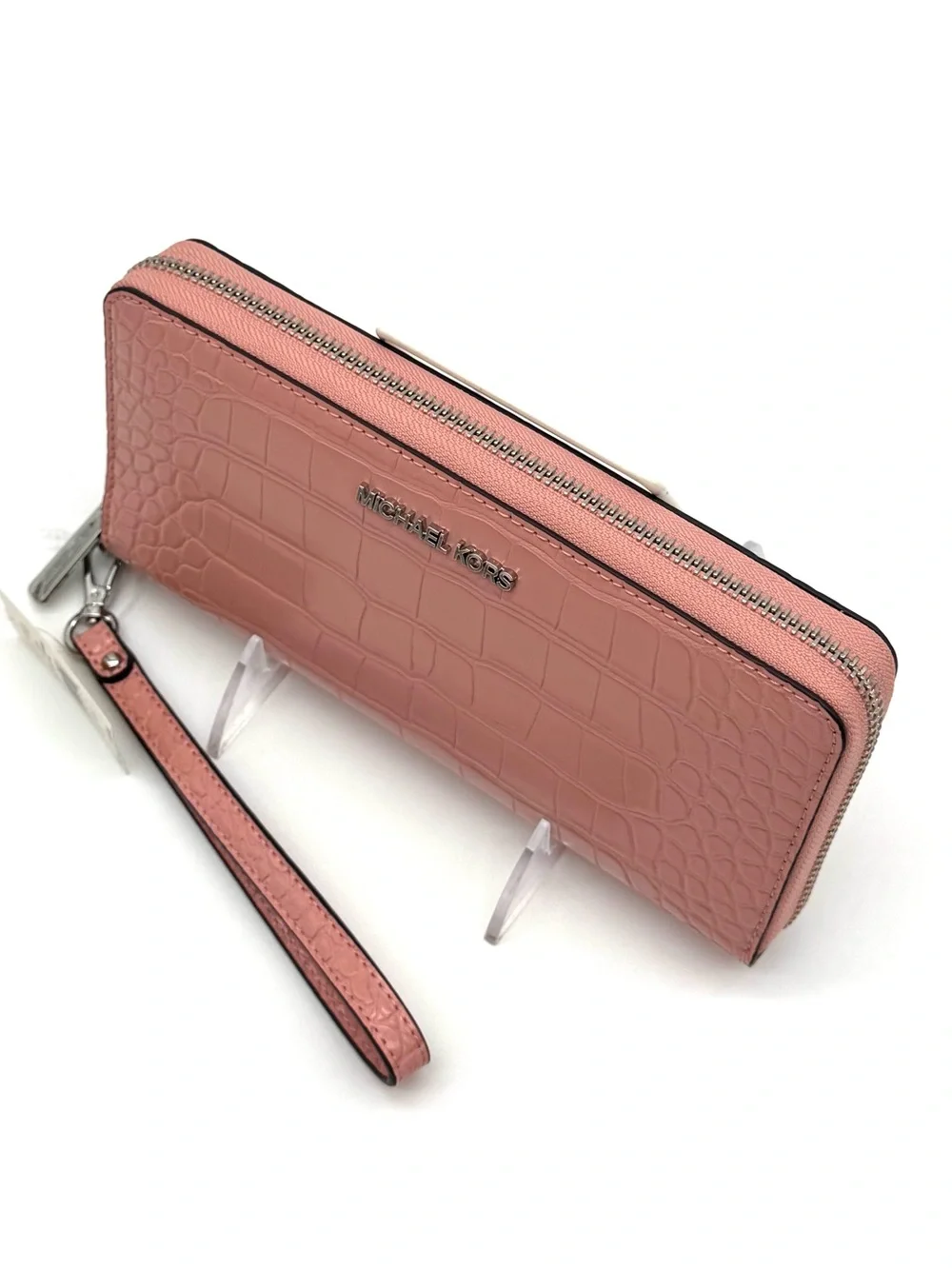 Michael Kors Travel Large Leather Continental Wallet - Primrose